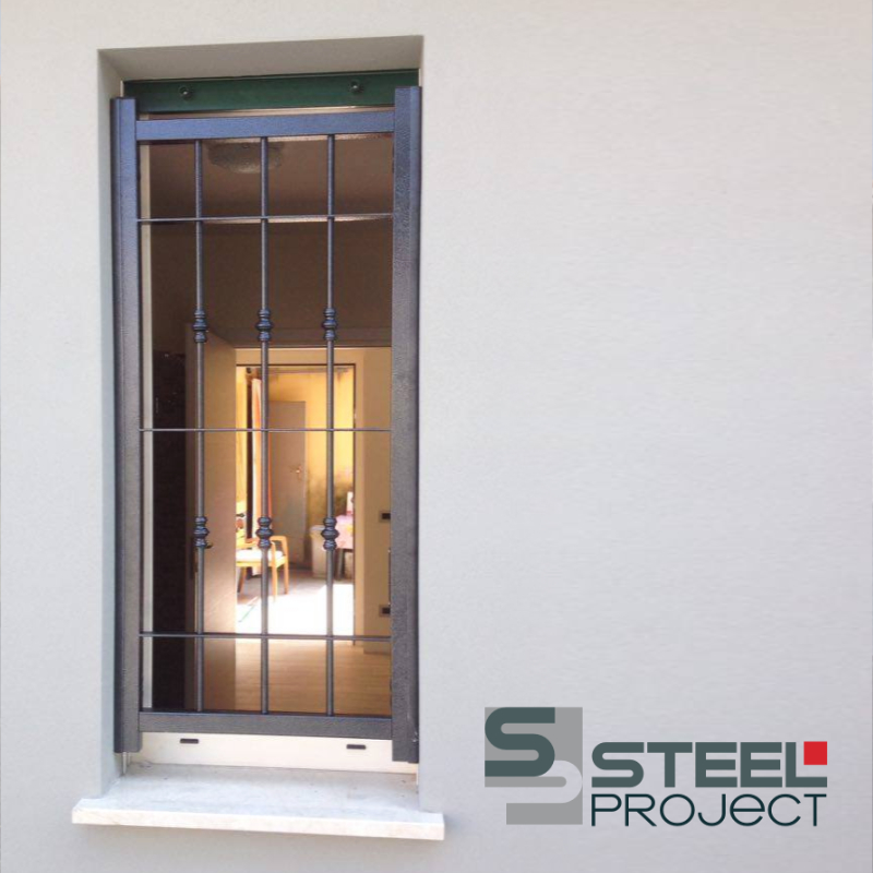 Steel Project - porte blindate, grate, persiane, cancelletti, soluzioni per la sicurezza, porte blindate